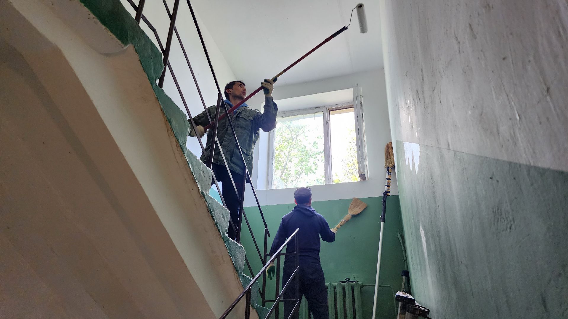 истра, жкх, ремонт подъезда,
