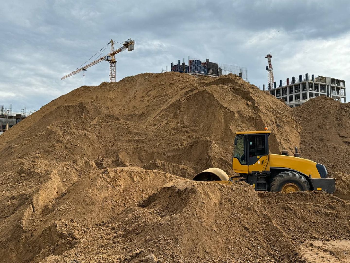 строительсво, больница, ольгино,