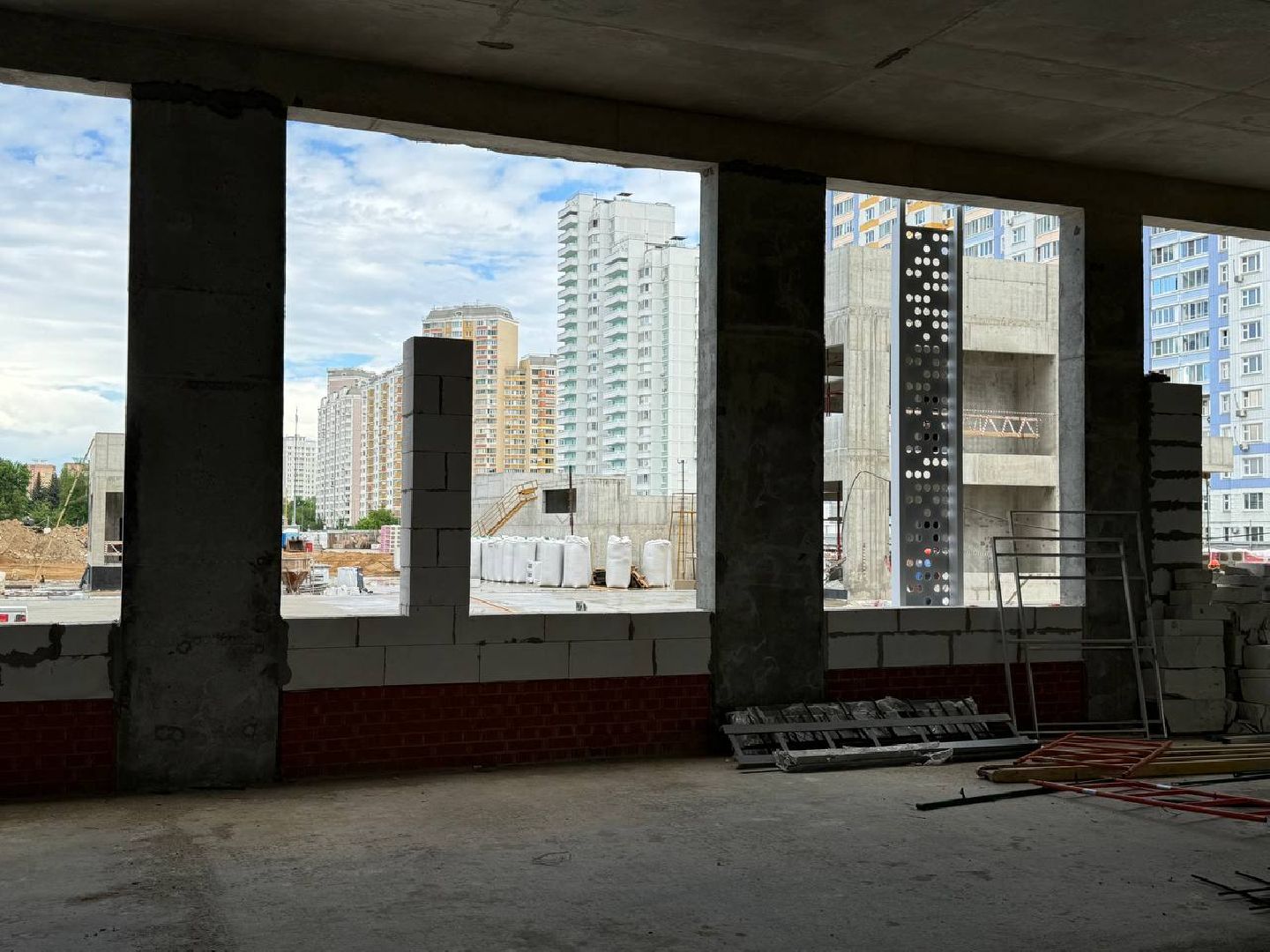 строительсво, больница, ольгино,