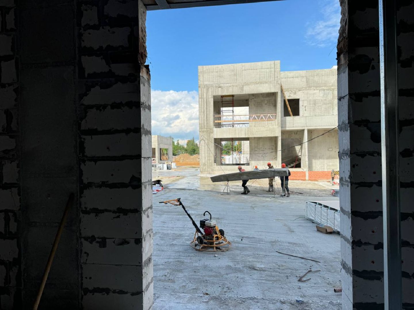 строительсво, больница, ольгино,