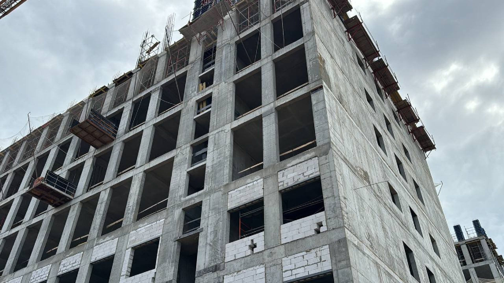 строительсво, больница, ольгино,