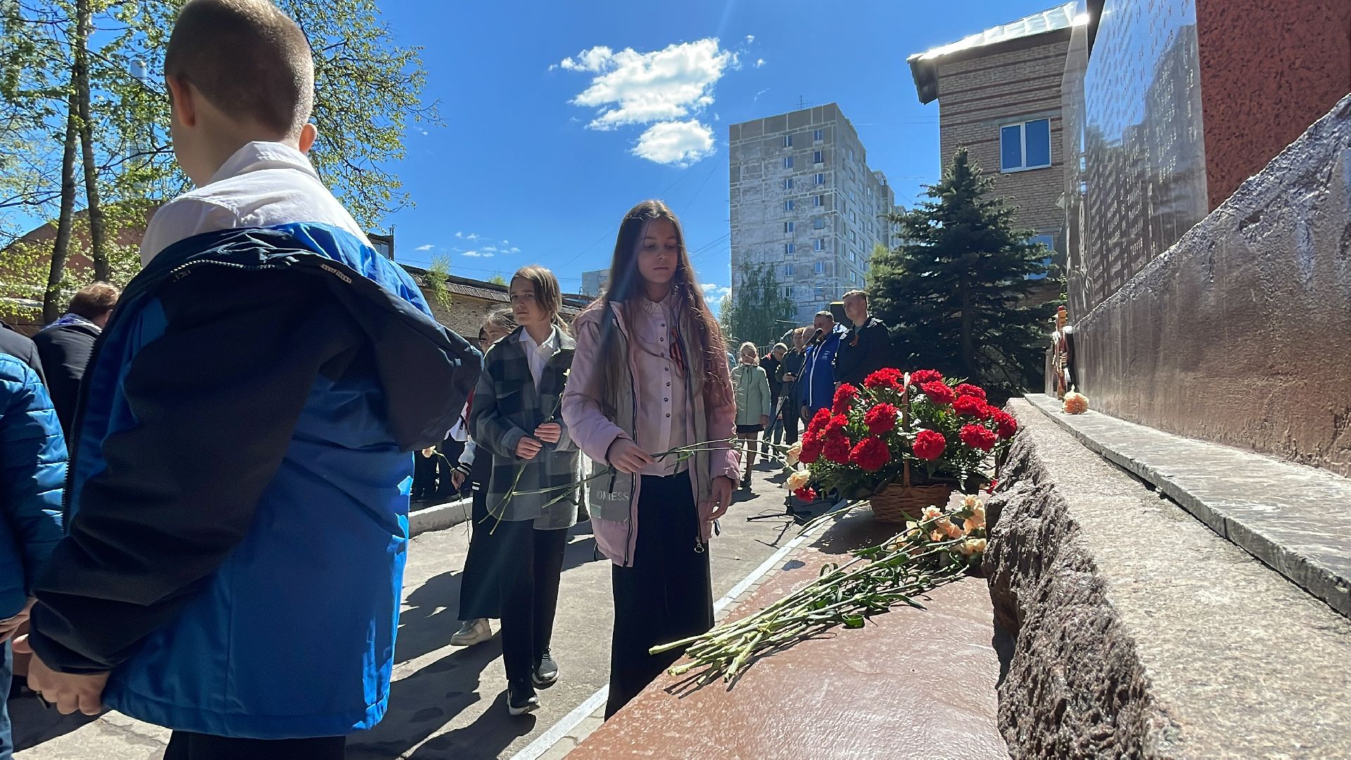 День Победы, школа, мемориал, Одинцово, завод,