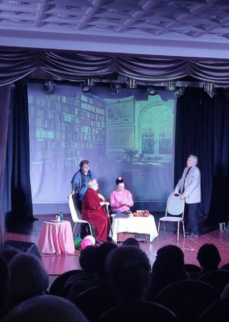 вертикалки, пушкинский округ, театр, режиссеры, постановка, активное долголети, артисты, зрители, театральная мастерская,