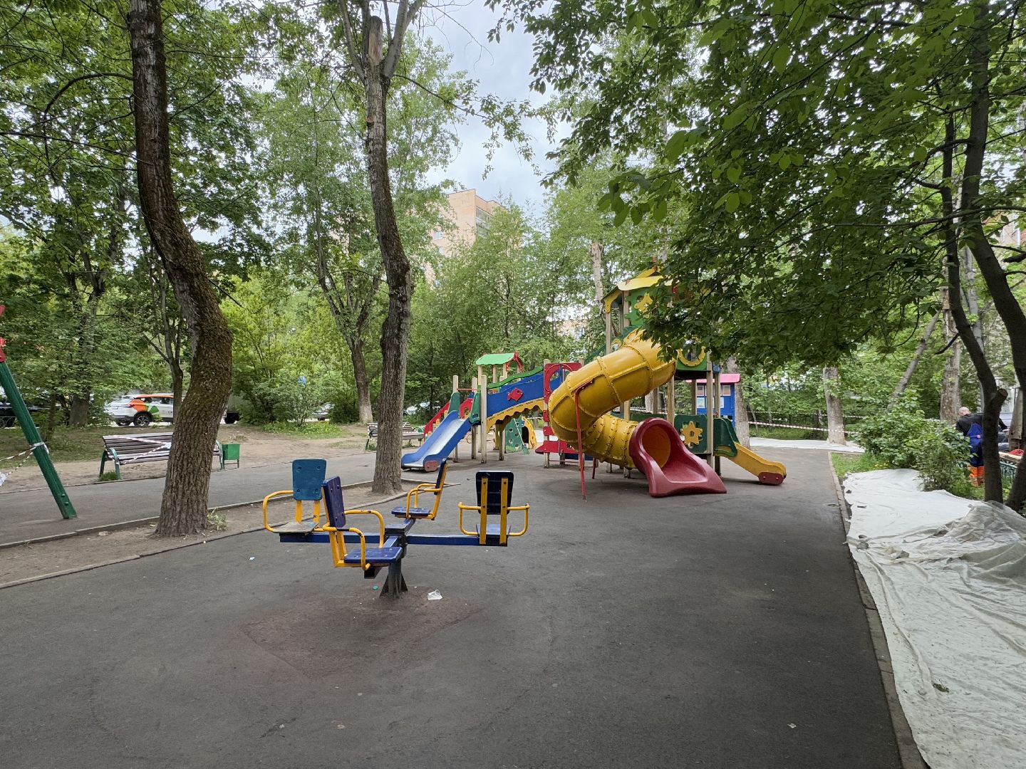 Балашиха, благоуйстройство, детская площадка , Микрорайон Дзержинского ,