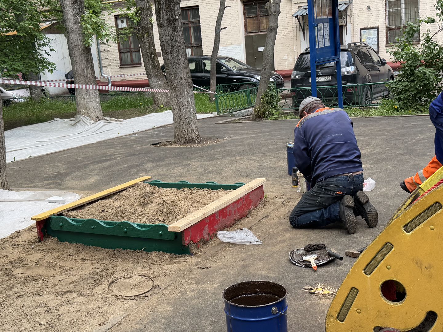 Балашиха, благоуйстройство, детская площадка , Микрорайон Дзержинского ,