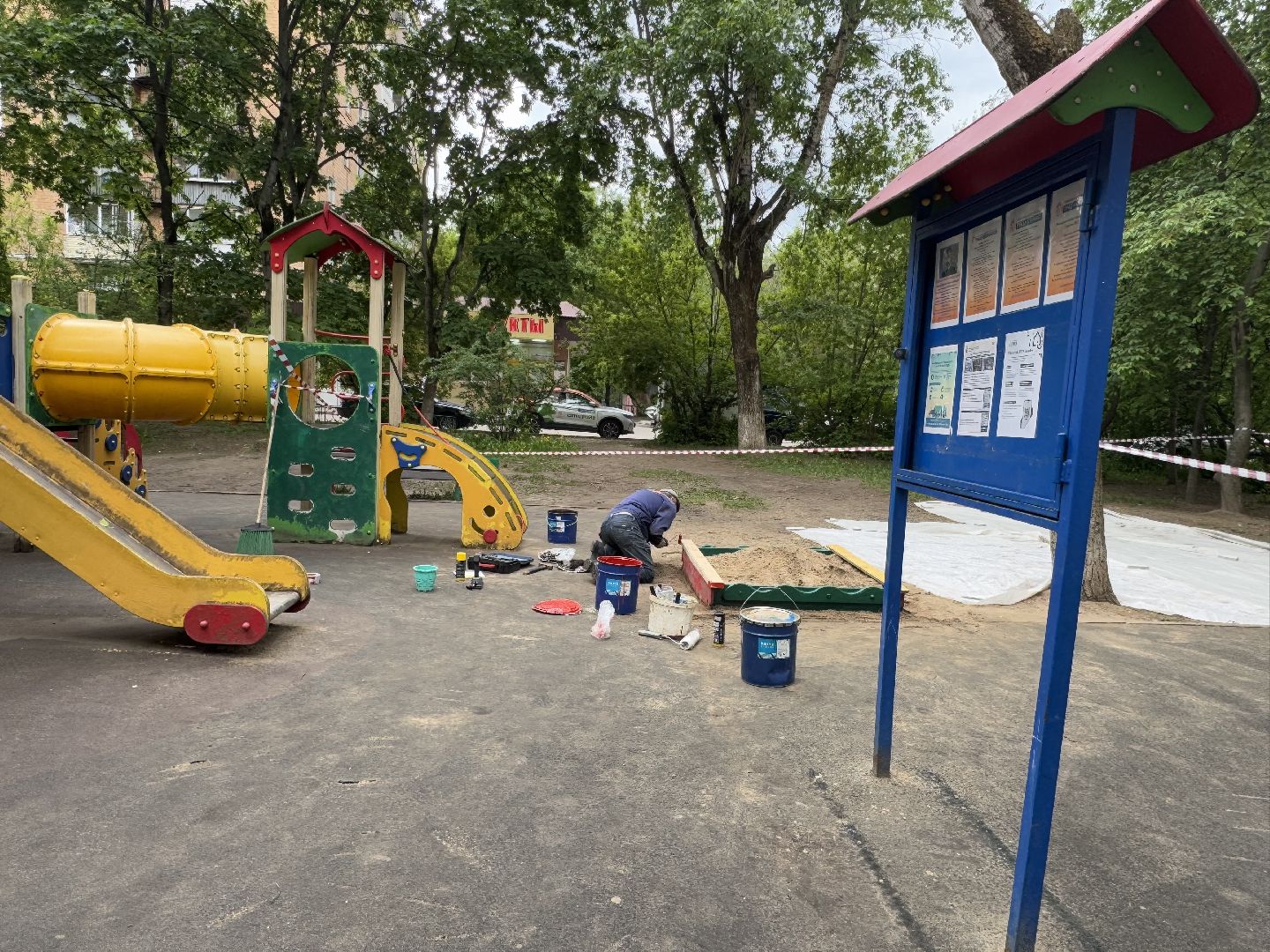 Балашиха, благоуйстройство, детская площадка , Микрорайон Дзержинского ,