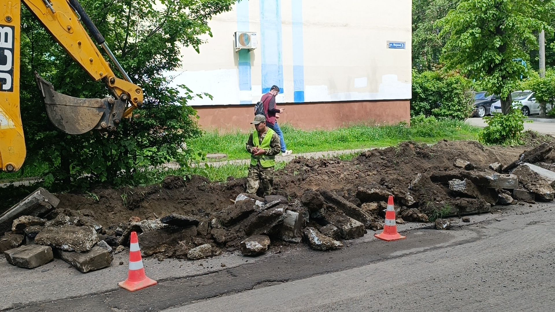 ремонт дорог, лобня, асфальт,