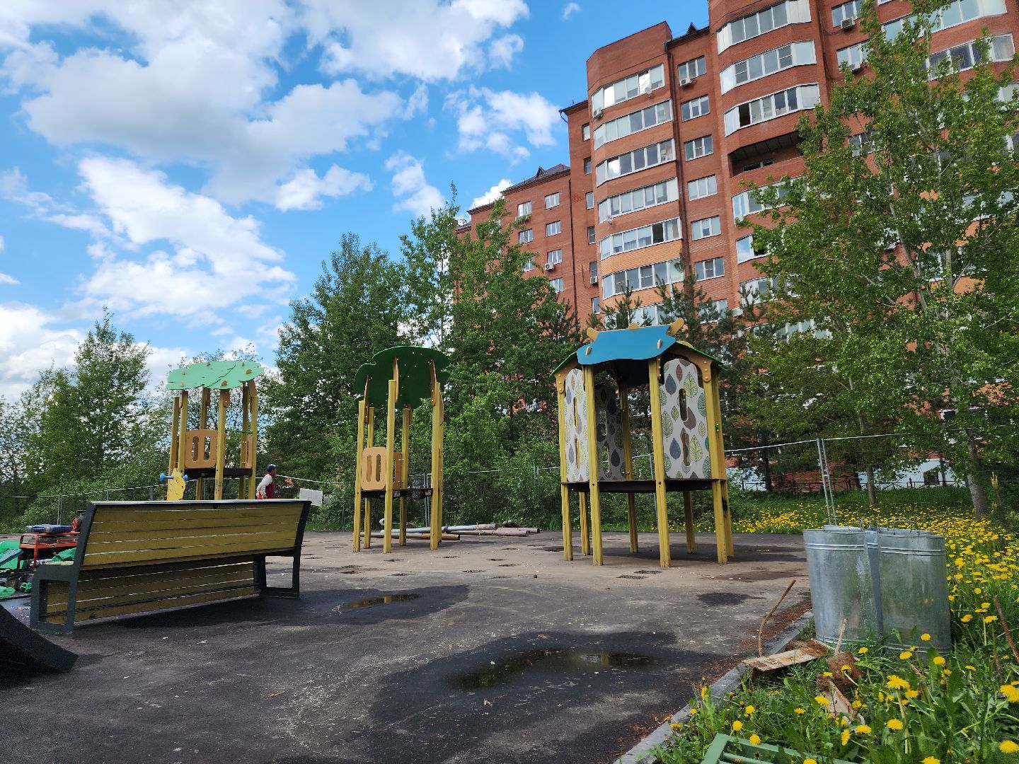 Черноголовка, Благоустройство, Детские площадки,