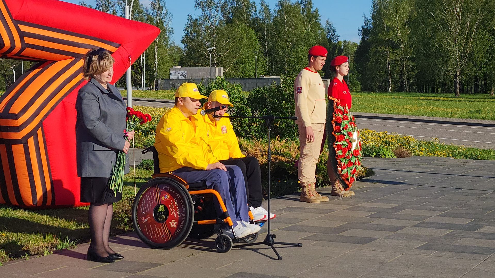 автопробег, дорогами победы, волоколамск,