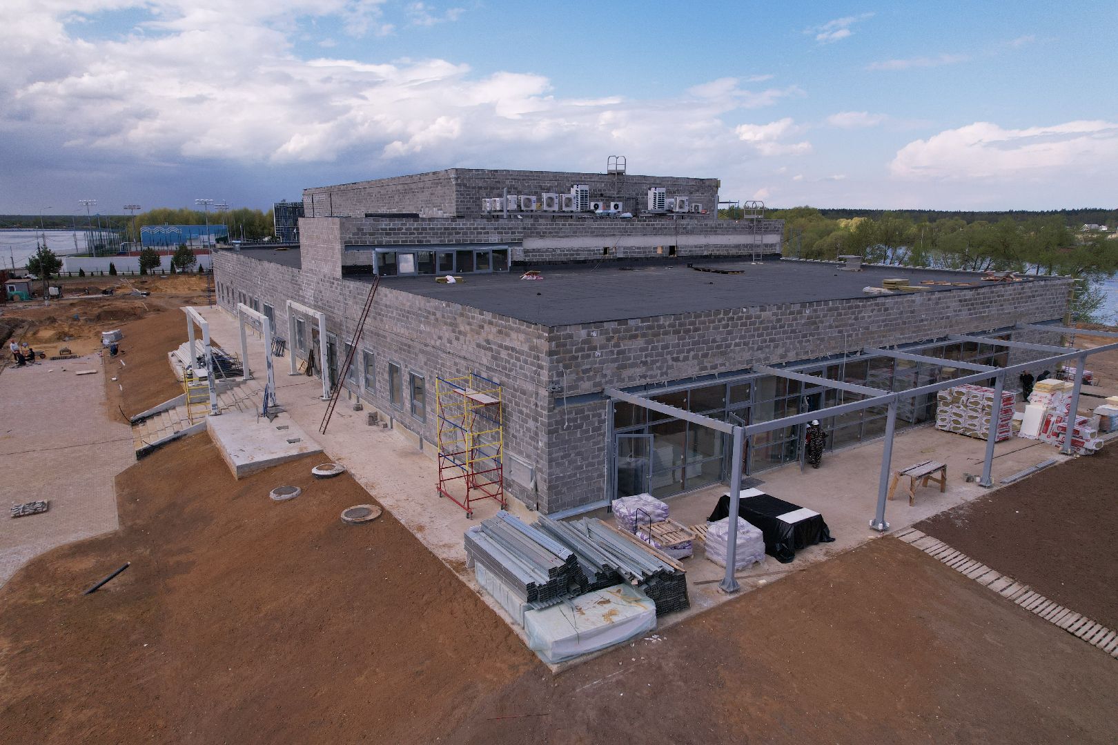 видео с коптера, фок в бронницах, спорт в бронницах,