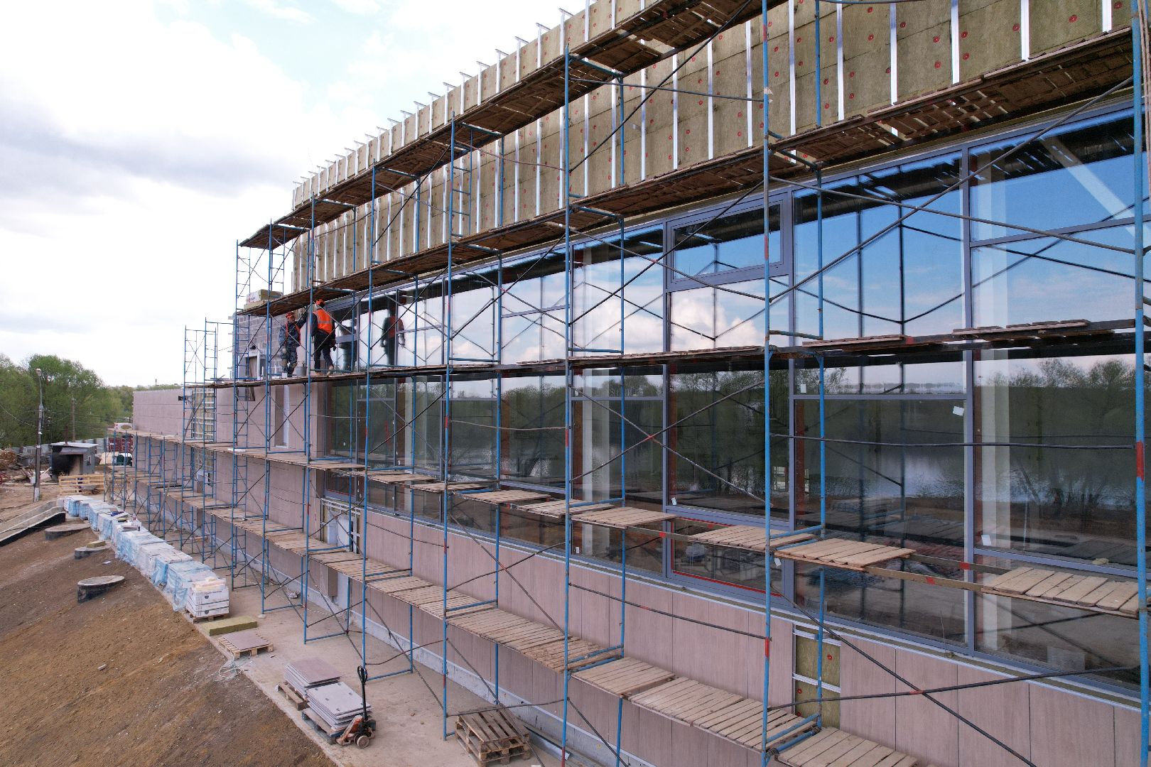 видео с коптера, фок в бронницах, спорт в бронницах,