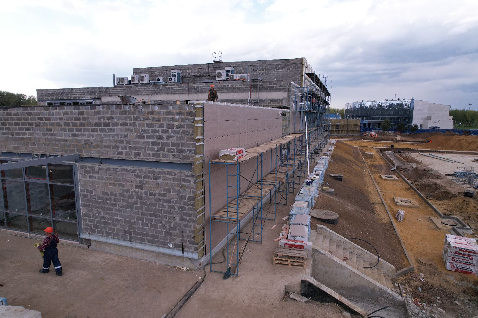 видео с коптера, фок в бронницах, спорт в бронницах,