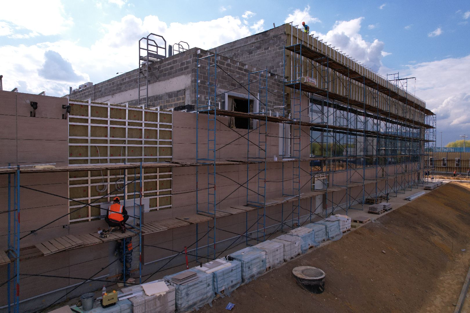 видео с коптера, фок в бронницах, спорт в бронницах,