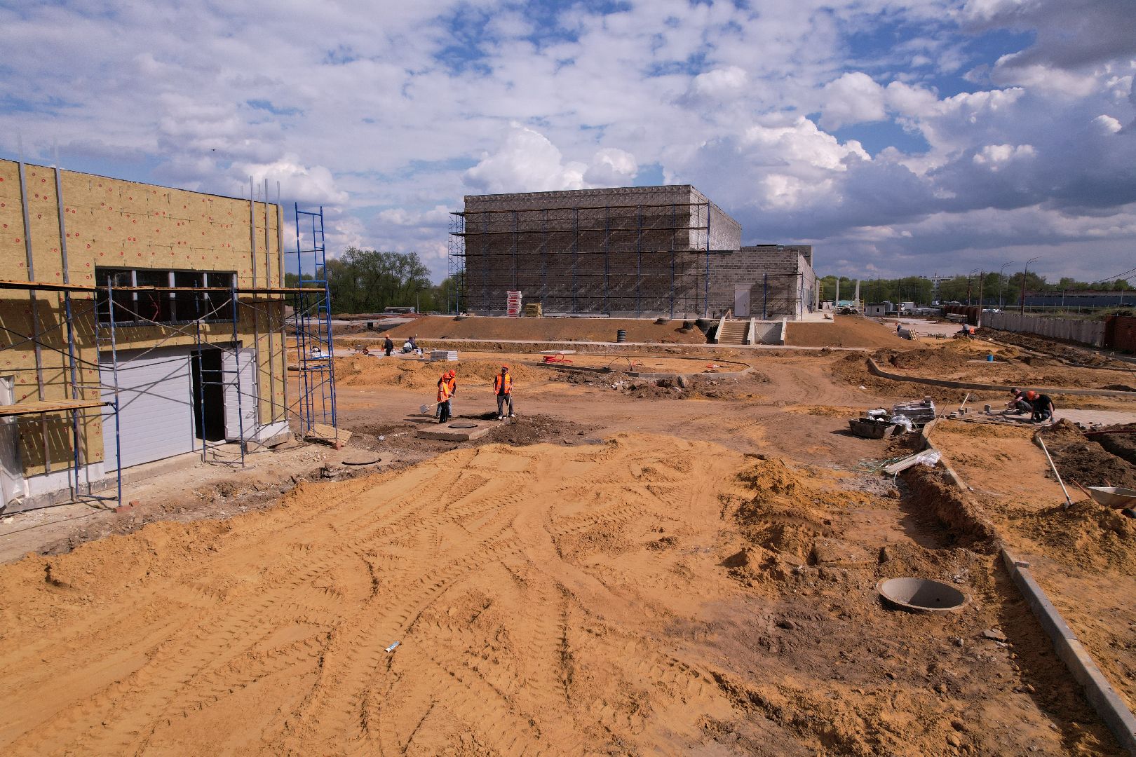 видео с коптера, фок в бронницах, спорт в бронницах,