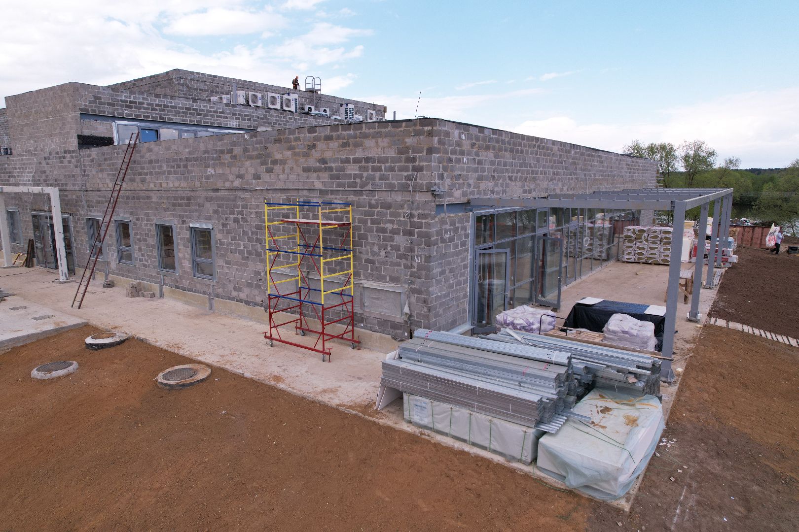 видео с коптера, фок в бронницах, спорт в бронницах,