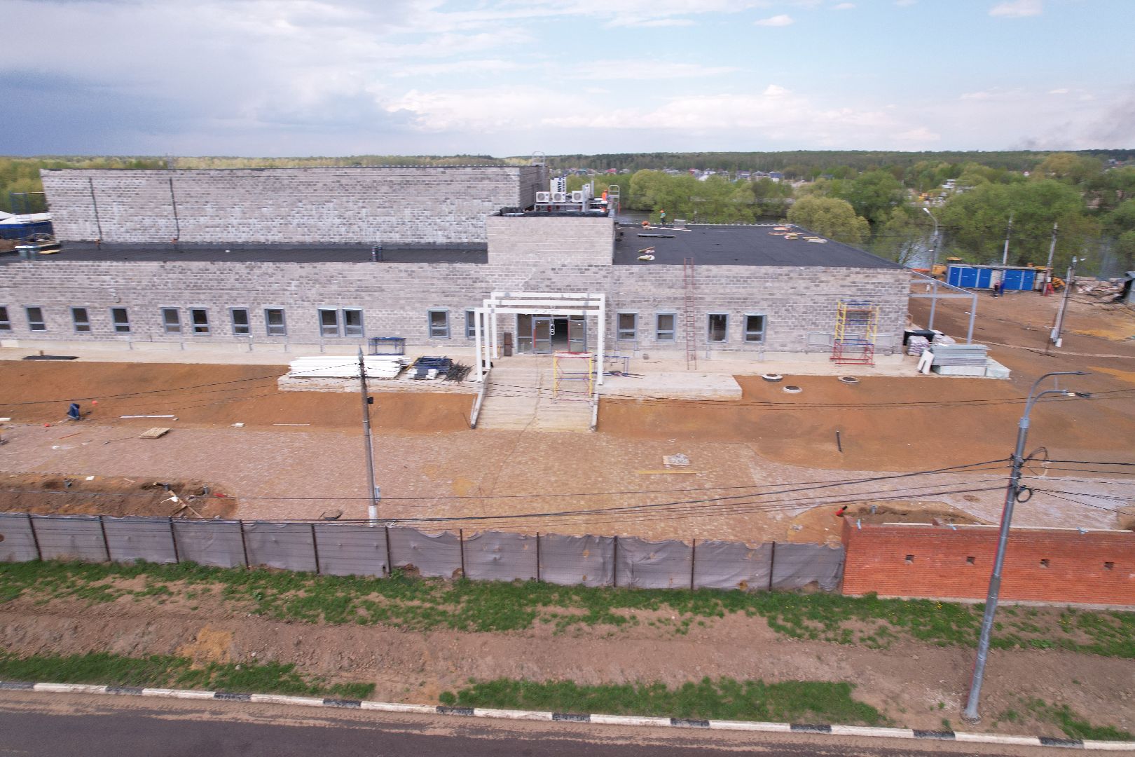 видео с коптера, фок в бронницах, спорт в бронницах,