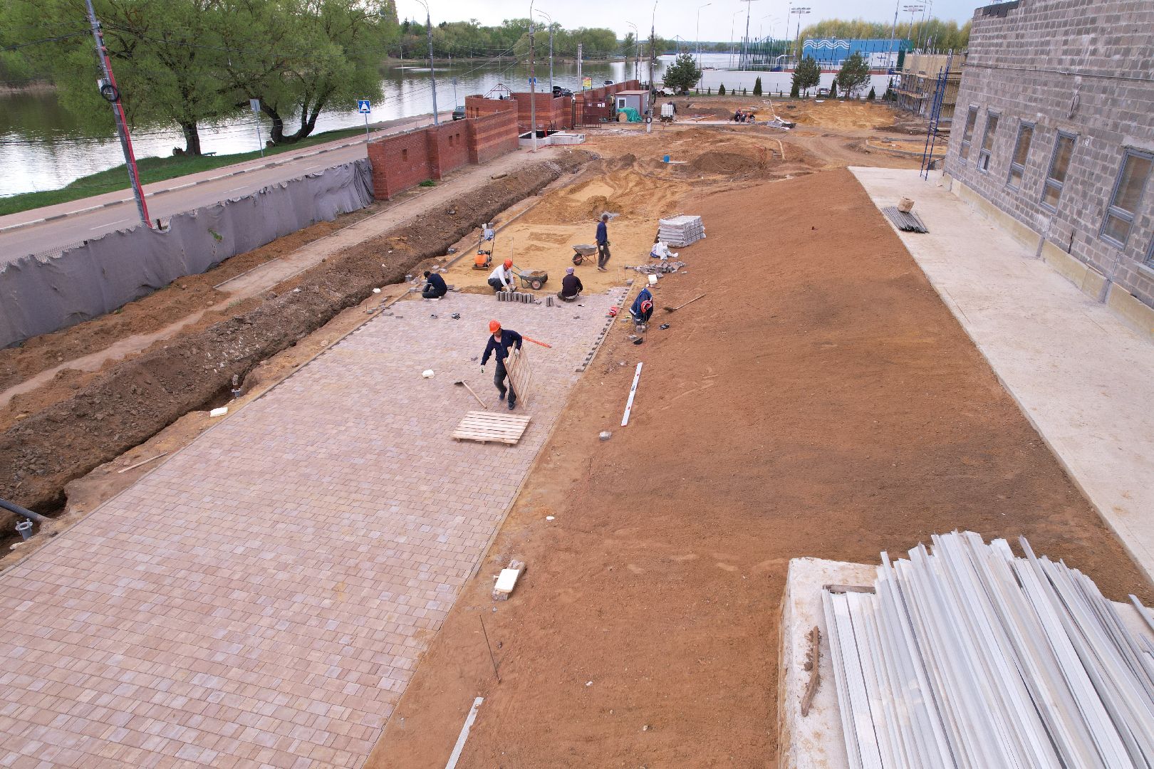 видео с коптера, фок в бронницах, спорт в бронницах,