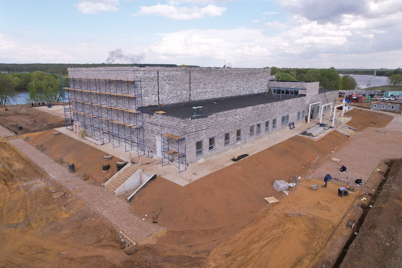 видео с коптера, фок в бронницах, спорт в бронницах,