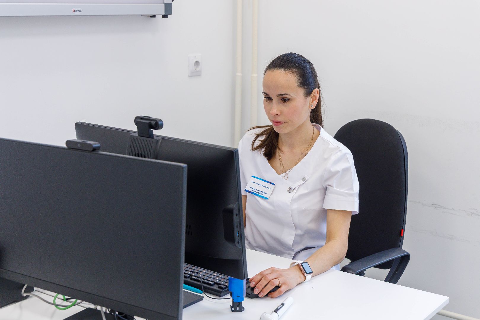 люберецкая  областная больница, поликлиника, врач-отоларинголог, новый доктор,