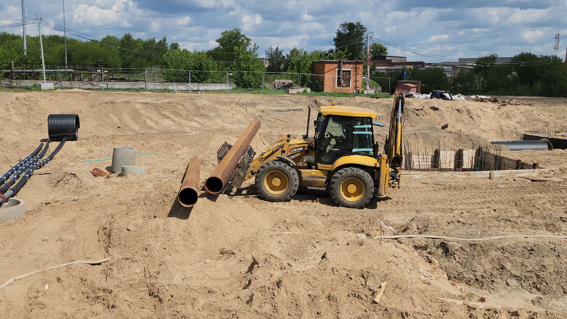 серпухов, реконструкция очистных сооружений, городские очистные, экология, строительство, безымянный переулок,