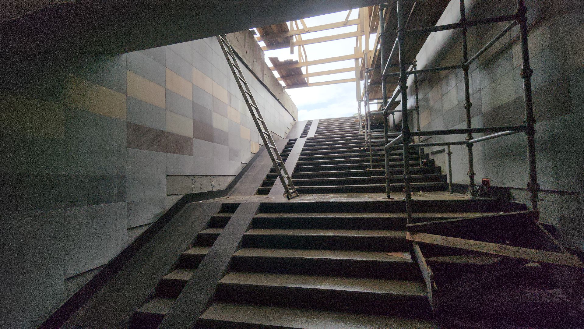 Люберцы, строительство, подземный пешеходный переход, реконструкция октябрьского проспекта,