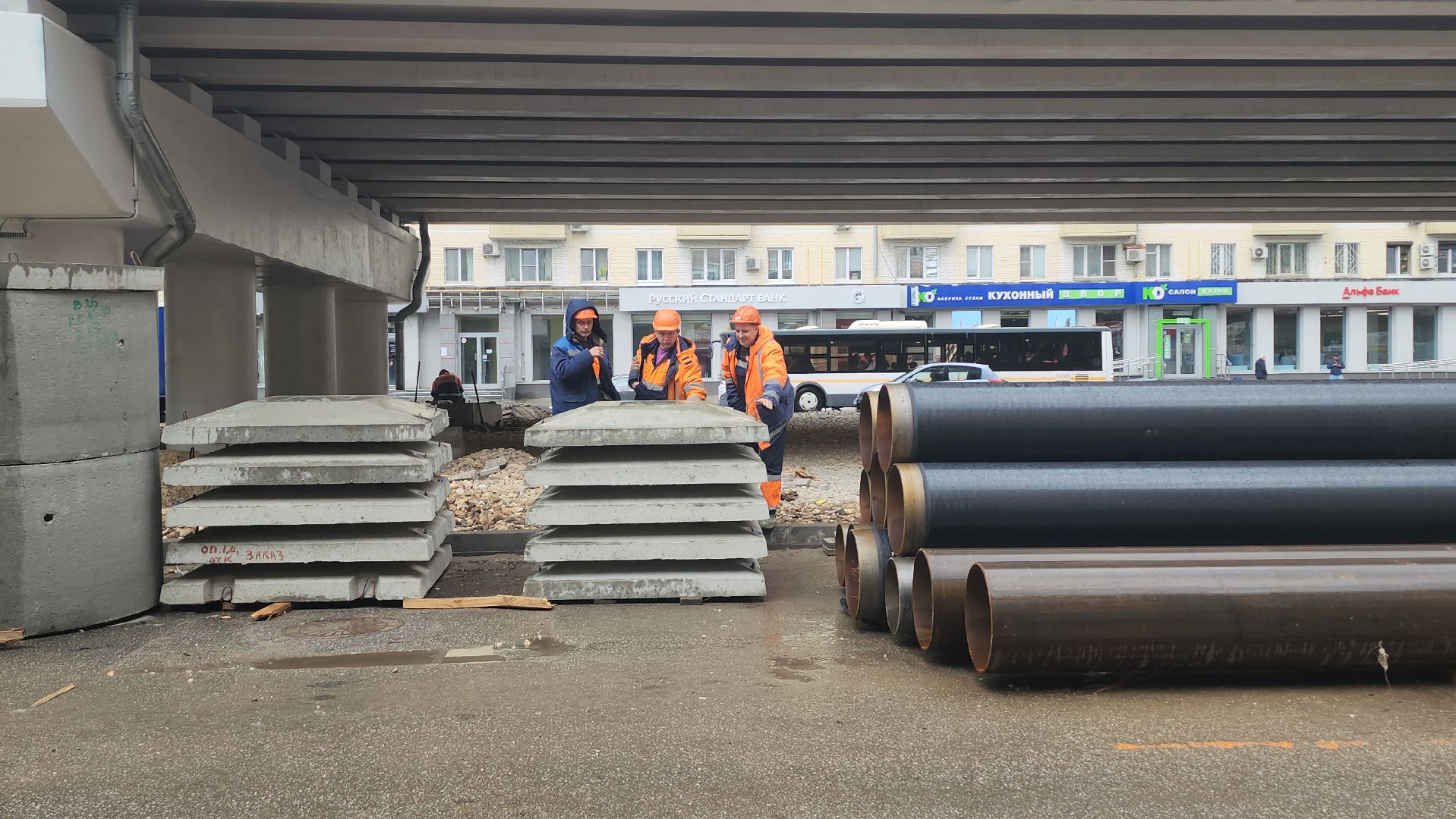 Люберцы, строительство, подземный пешеходный переход, реконструкция октябрьского проспекта,