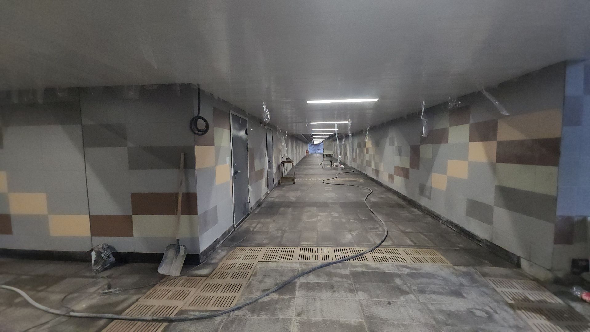 Люберцы, строительство, подземный пешеходный переход, реконструкция октябрьского проспекта,