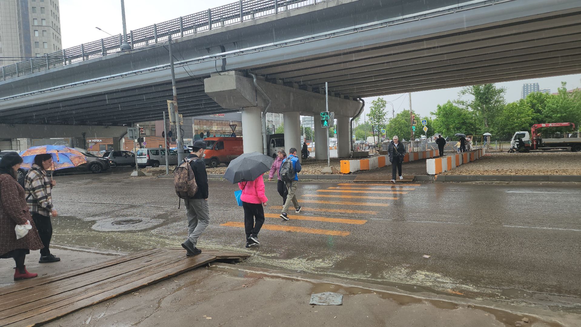 Люберцы, строительство, подземный пешеходный переход, реконструкция октябрьского проспекта,