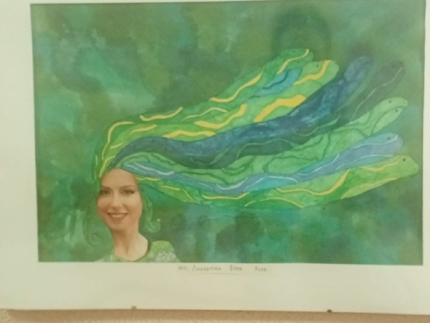 экспозиция, вертикалки, картины, детские рисунки,фантазия,художественная выставка, дом культуры,