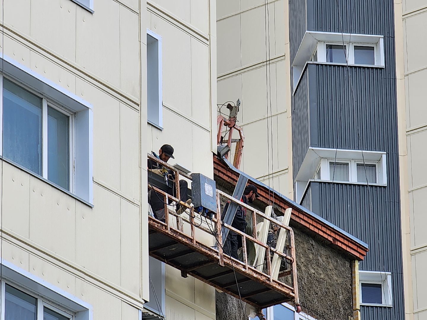 чехов, улица дружбы, жк посейдон, капремонт фасада, реконструкция, утепление, облицовка, наружная отделка фасада, теплоизоляция, гидроизоляция, капитальный ремонт,