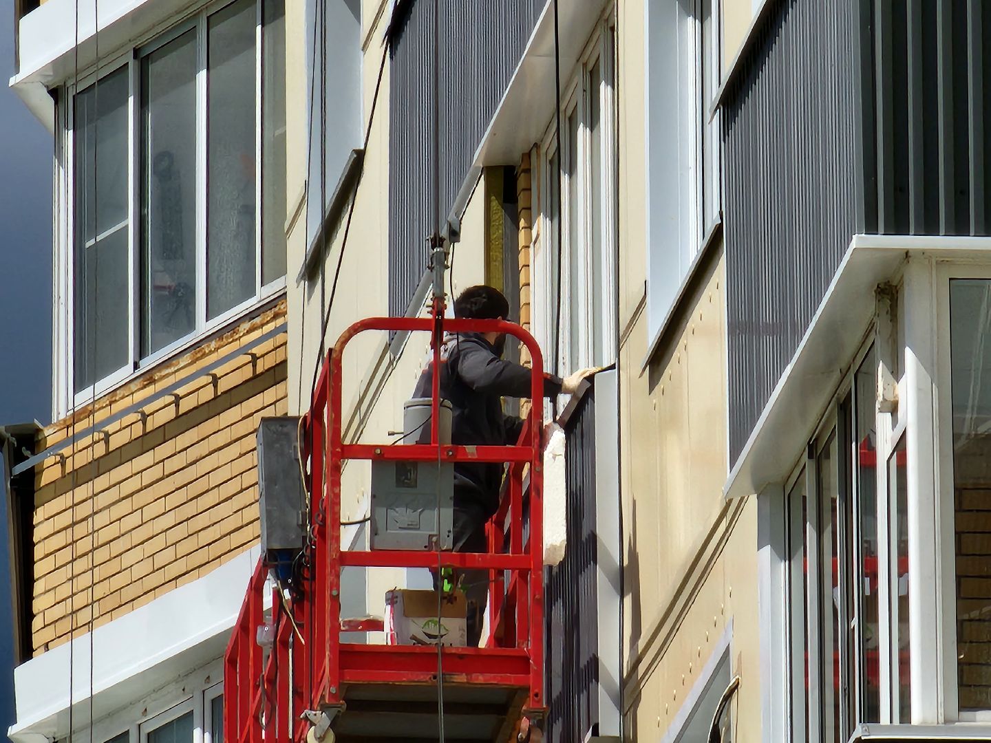 чехов, улица дружбы, жк посейдон, капремонт фасада, реконструкция, утепление, облицовка, наружная отделка фасада, теплоизоляция, гидроизоляция, капитальный ремонт,