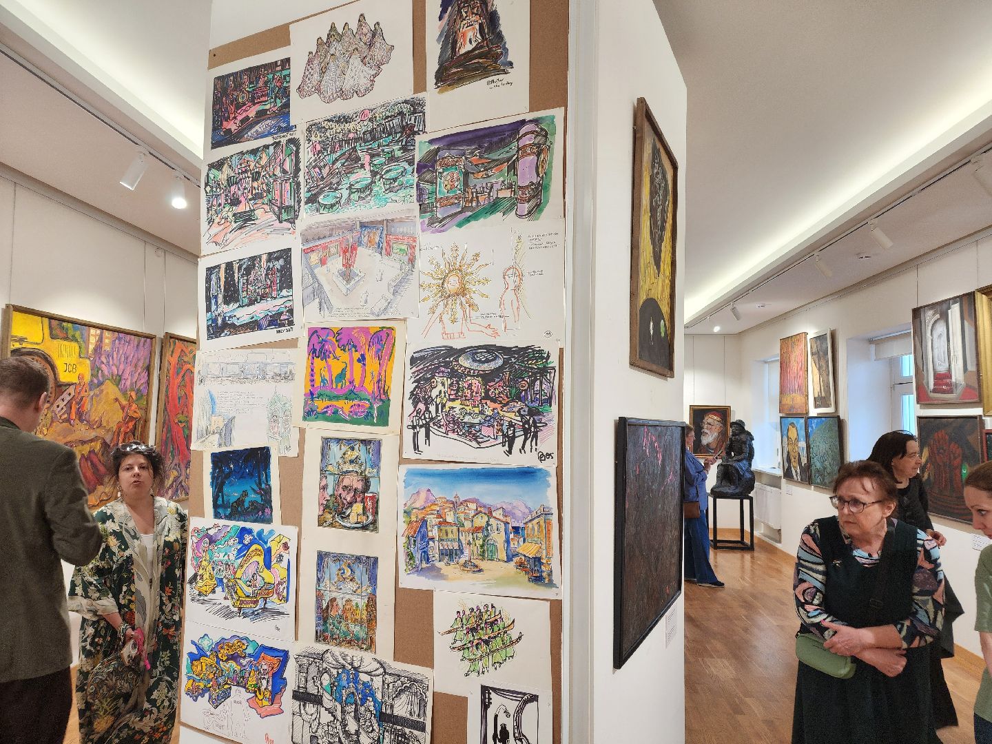 сергиев посад, петр пророков, музей-заповедник абрамцево, выставка ,мария пророкова, художник-постановщик,