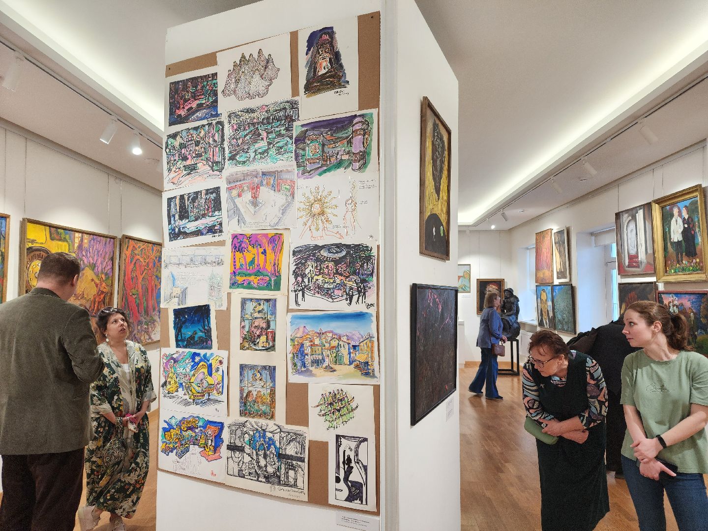 сергиев посад, петр пророков, музей-заповедник абрамцево, выставка ,мария пророкова, художник-постановщик,