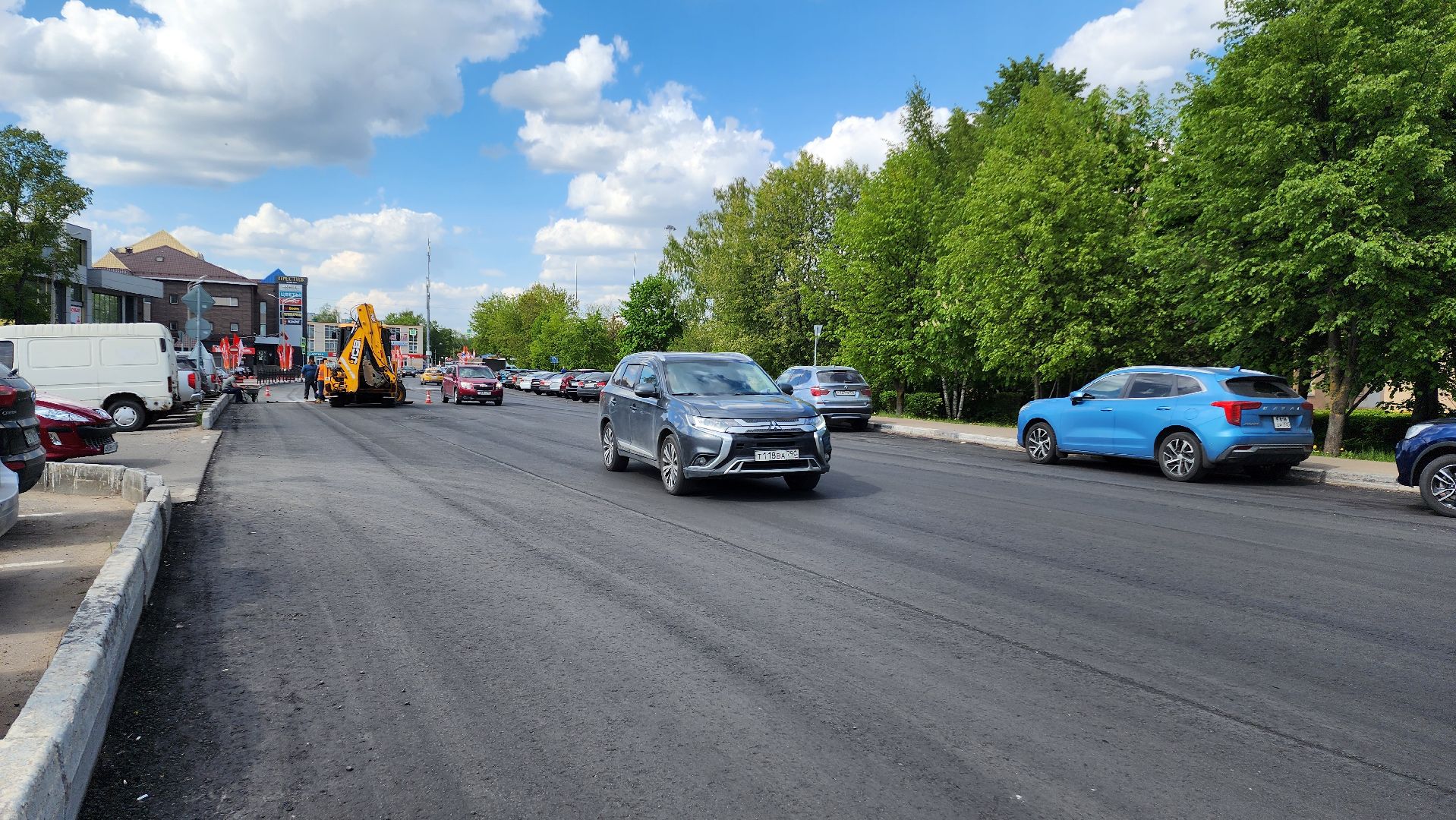 дороги, капремонт, домодедово, подмосковье, корнеева, улица,