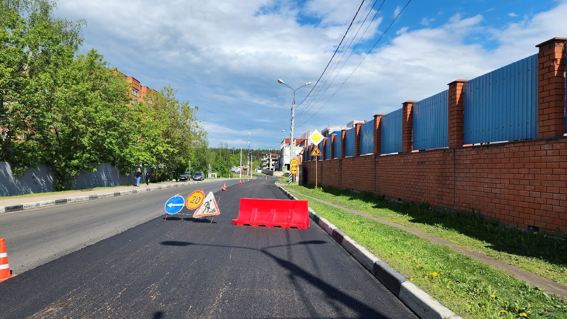 дороги, капремонт, домодедово, подмосковье, корнеева, улица,