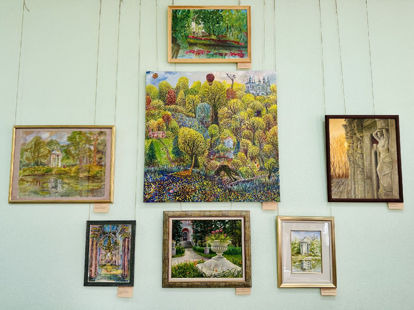 раменское, усадьба быково, выставка, пленэр, вернисаж,