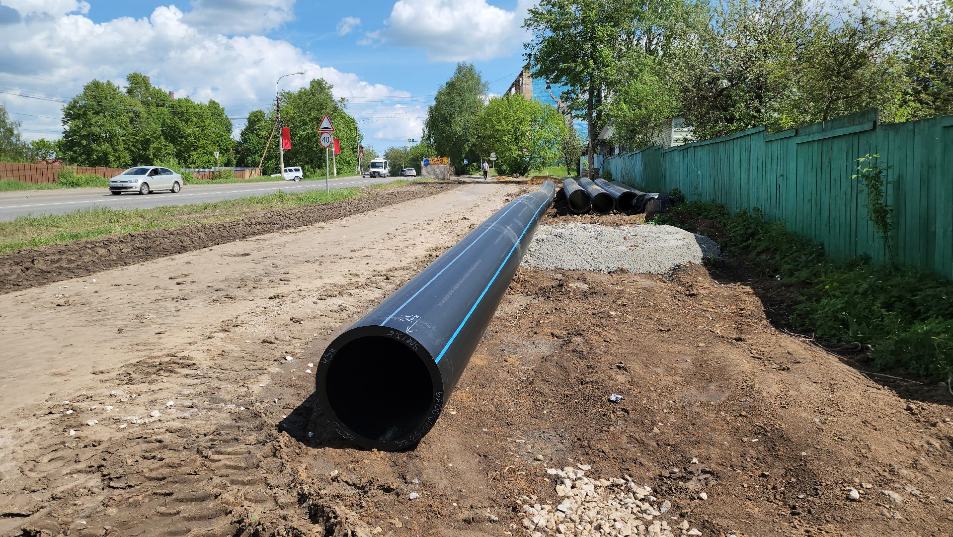 кашира, жкх, канализационные сети, коллектор, строительство, капитальный ремонт, очистные сооружения,