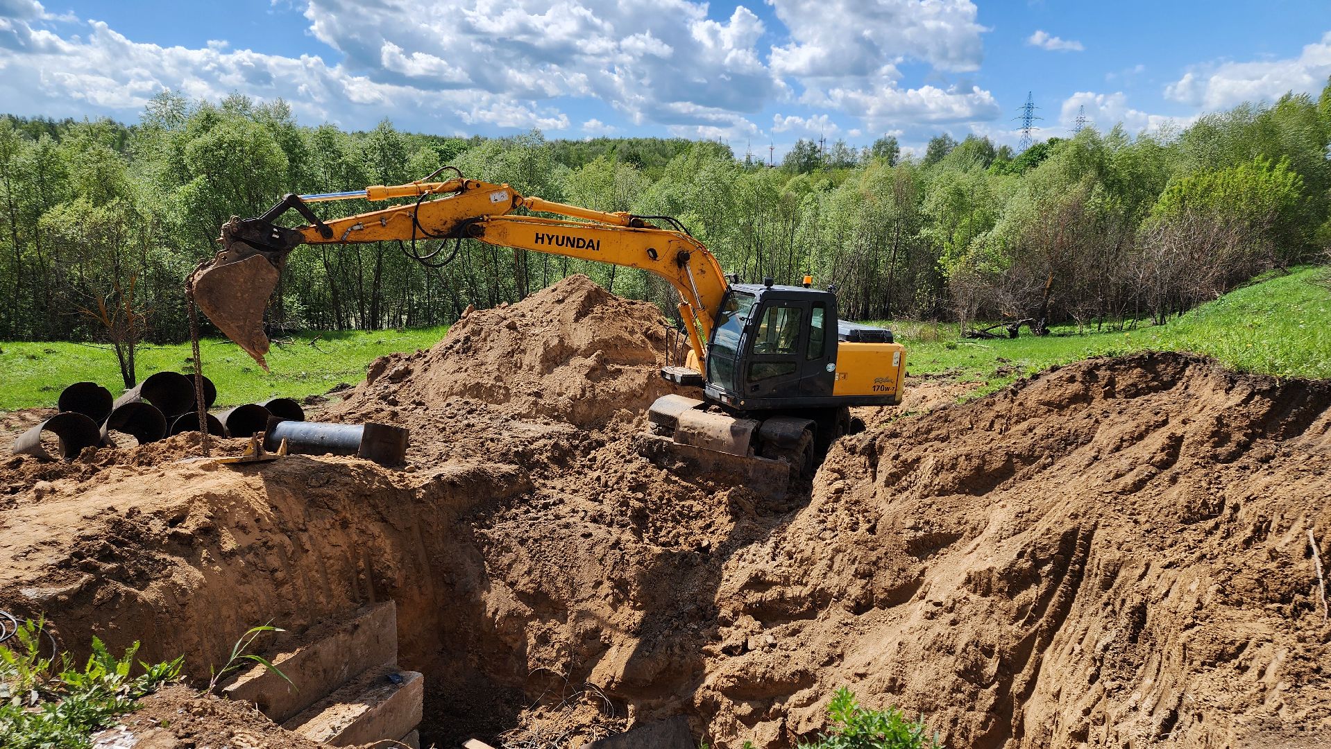 кашира, жкх, канализационные сети, коллектор, строительство, капитальный ремонт, очистные сооружения,
