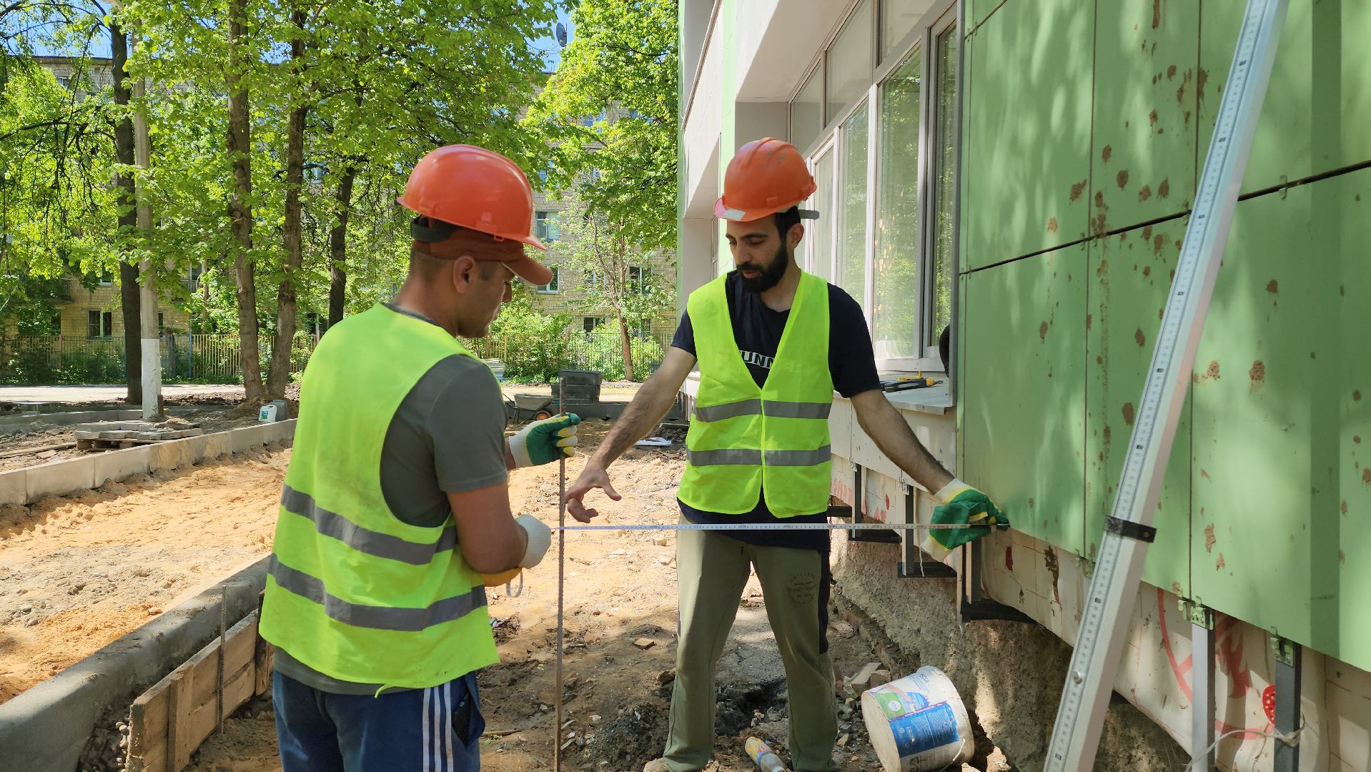 красногорск, стройка,дошкольное отделение,