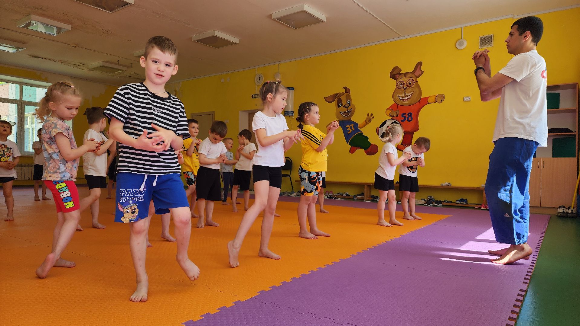 Спорт, Самбо , Лобня, Дети, Татами,