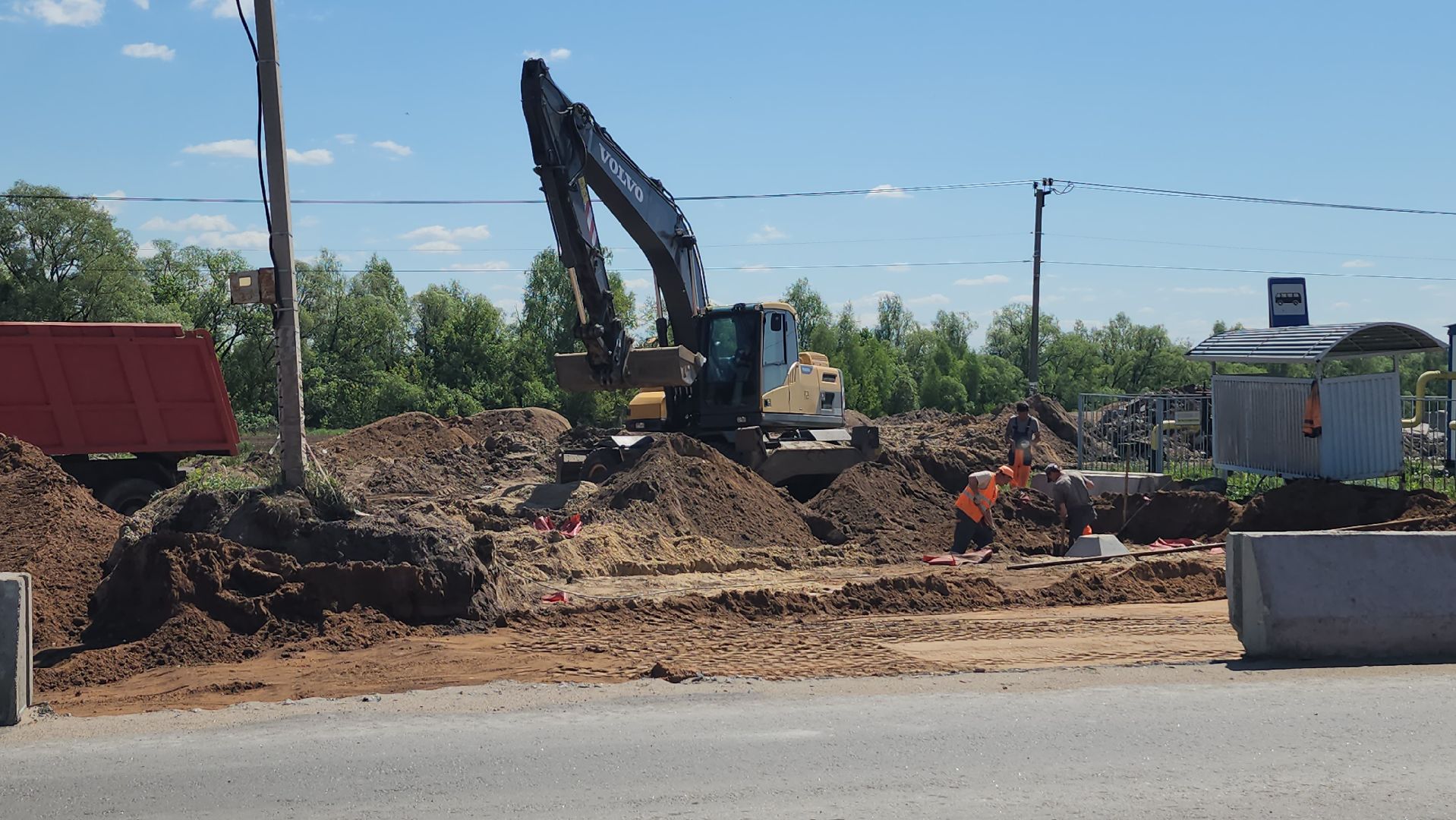 серпухов, деревня калиново, реконструкция дороги, калиново-дракино, серпухов-протвино,