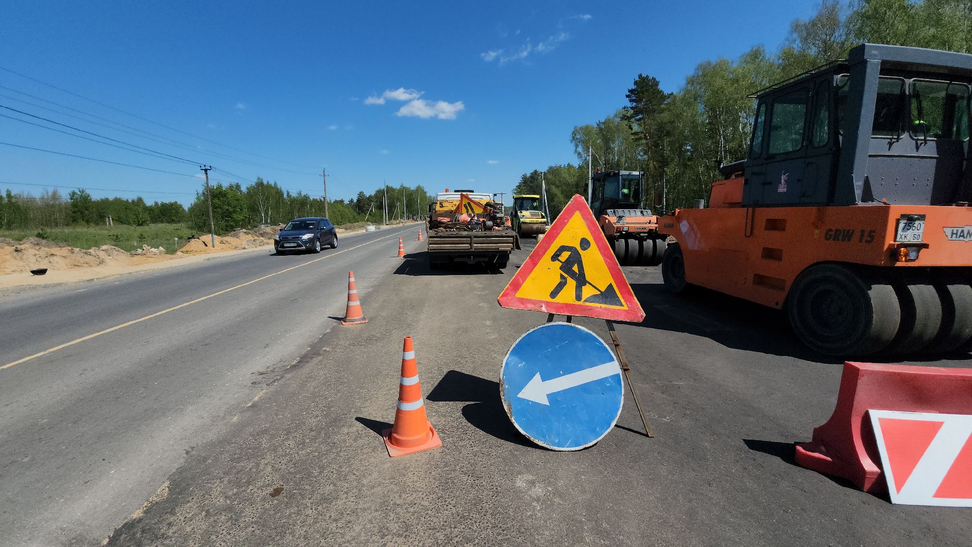 серпухов, деревня калиново, реконструкция дороги, калиново-дракино, серпухов-протвино,