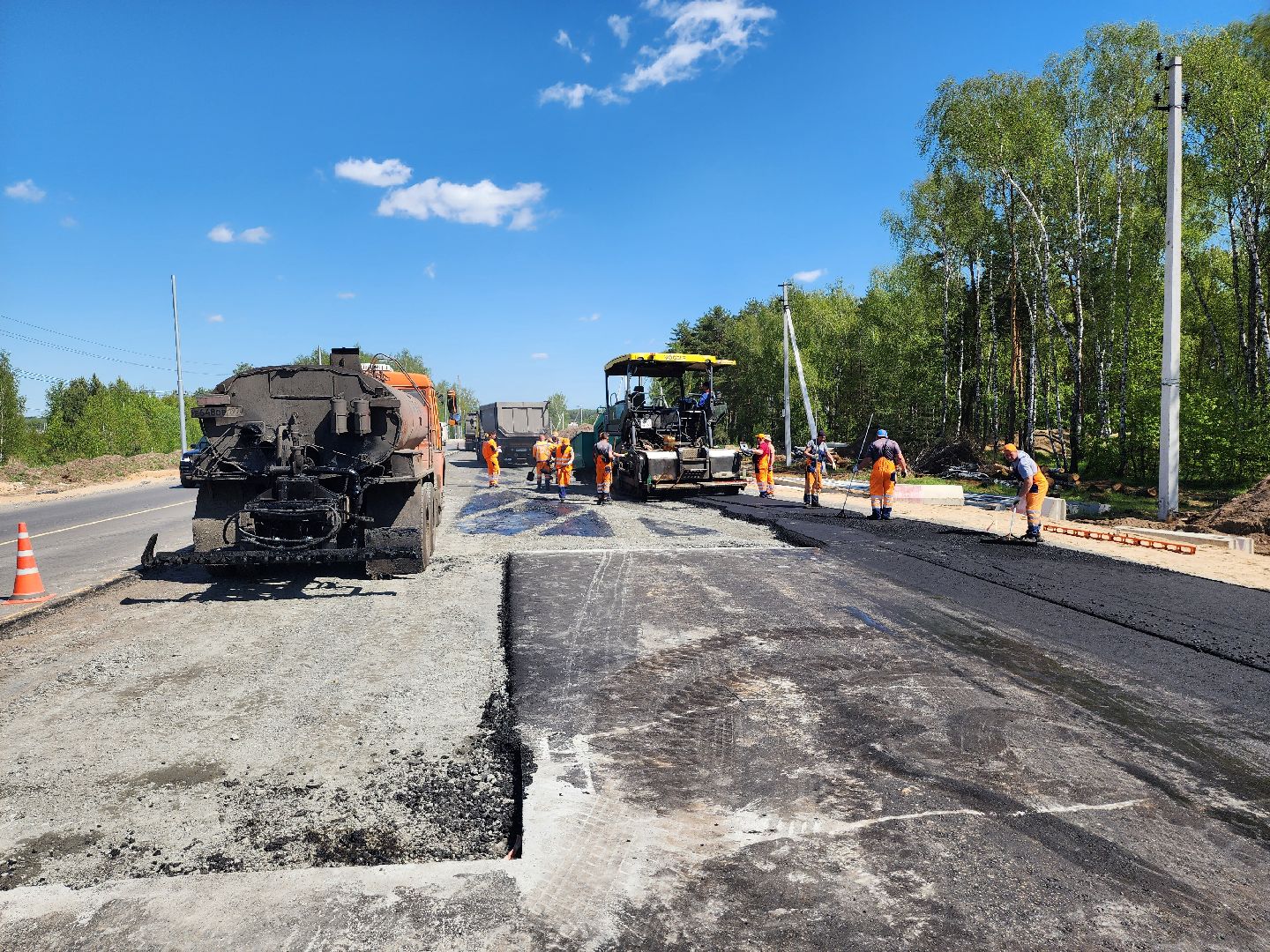 серпухов, деревня калиново, реконструкция дороги, калиново-дракино, серпухов-протвино,