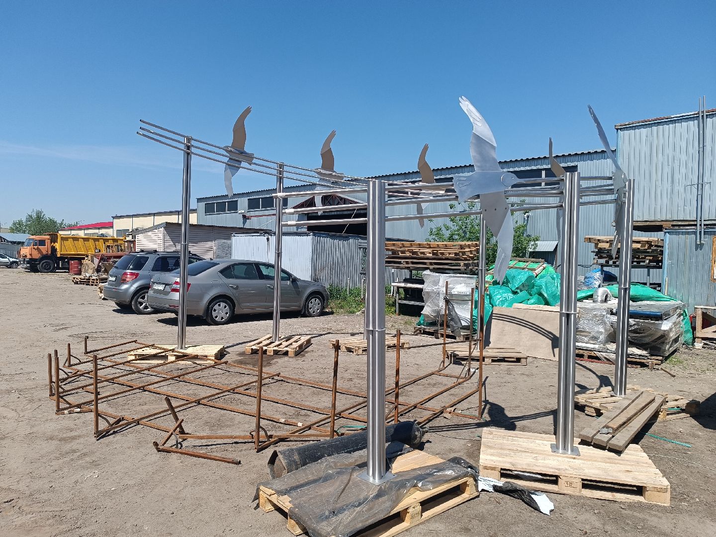 люберцы, мастерская, фонтан, Арт-обект, Изделия из стали,