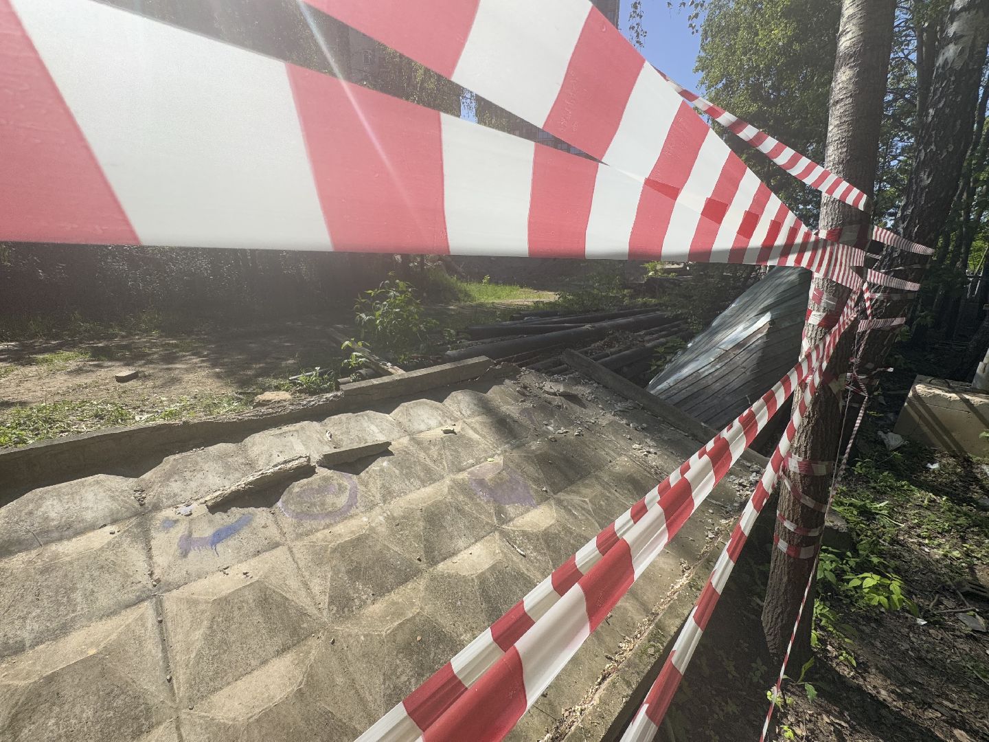 чп, балашиха, военный недострой, стройплощадка,