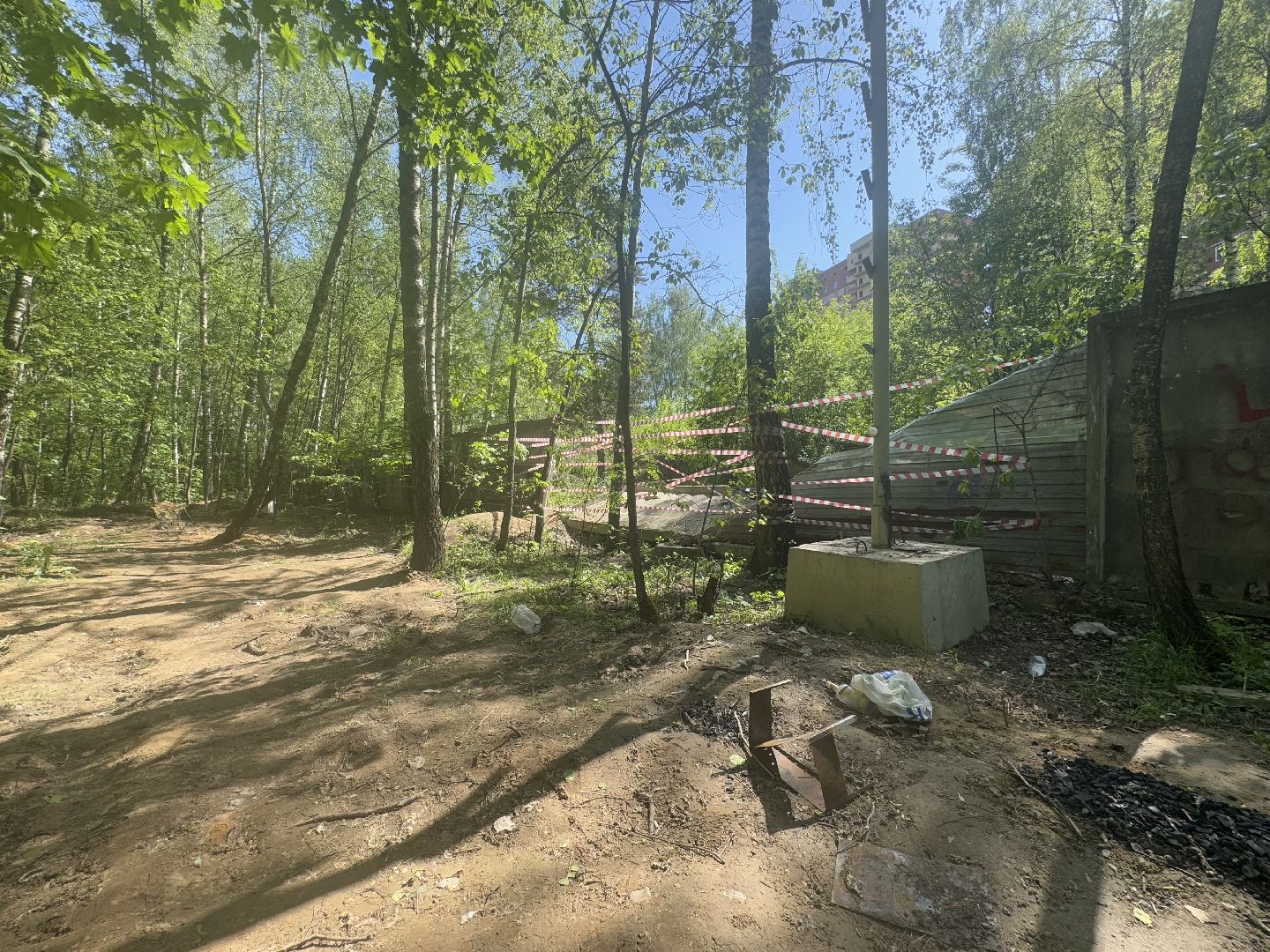 чп, балашиха, военный недострой, стройплощадка,