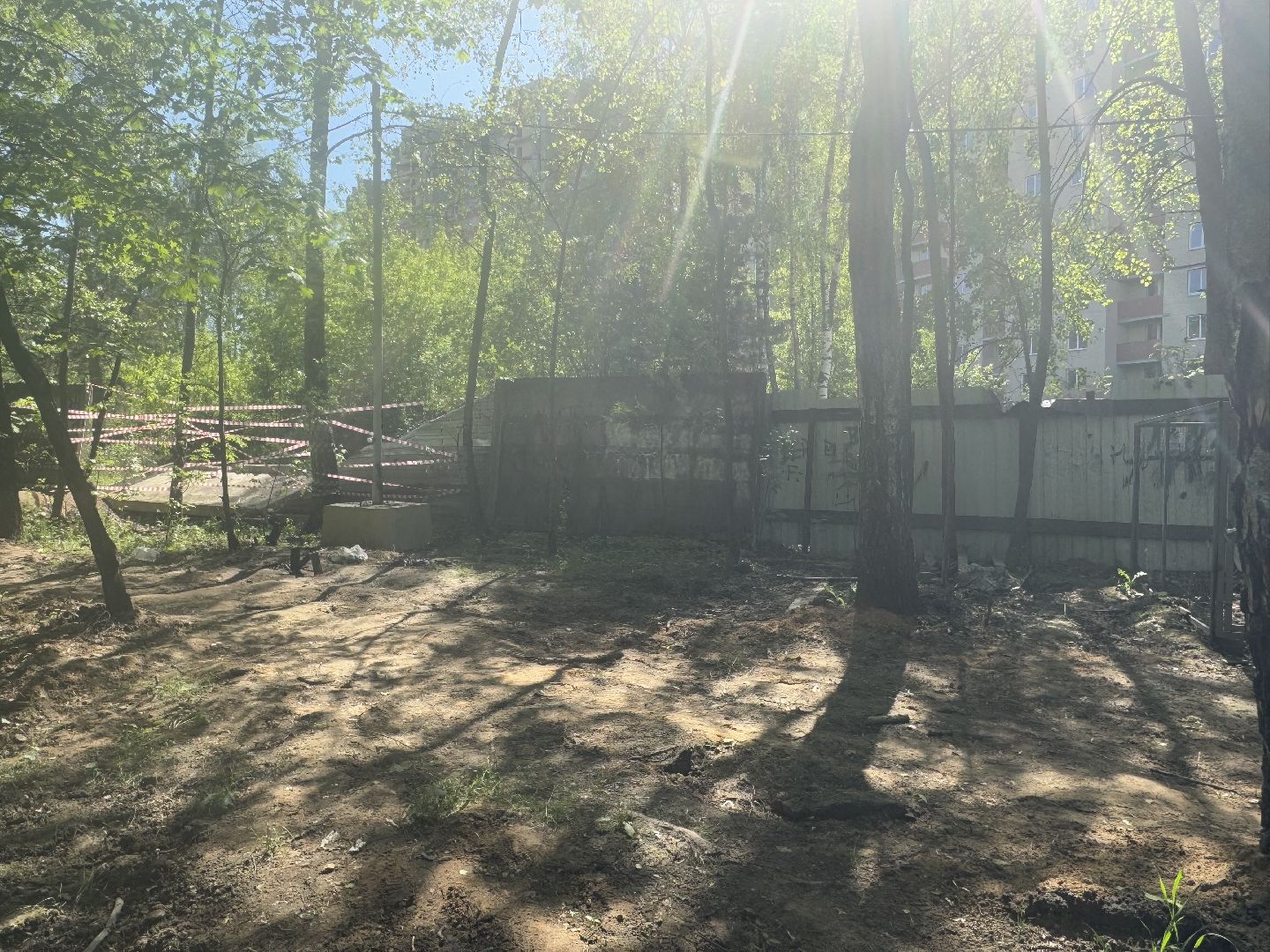 чп, балашиха, военный недострой, стройплощадка,