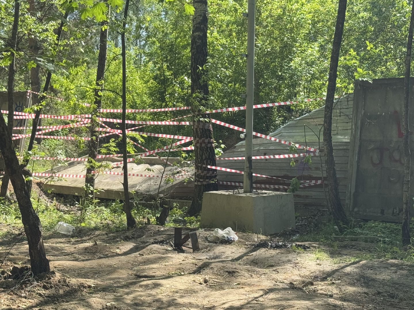 чп, балашиха, военный недострой, стройплощадка,