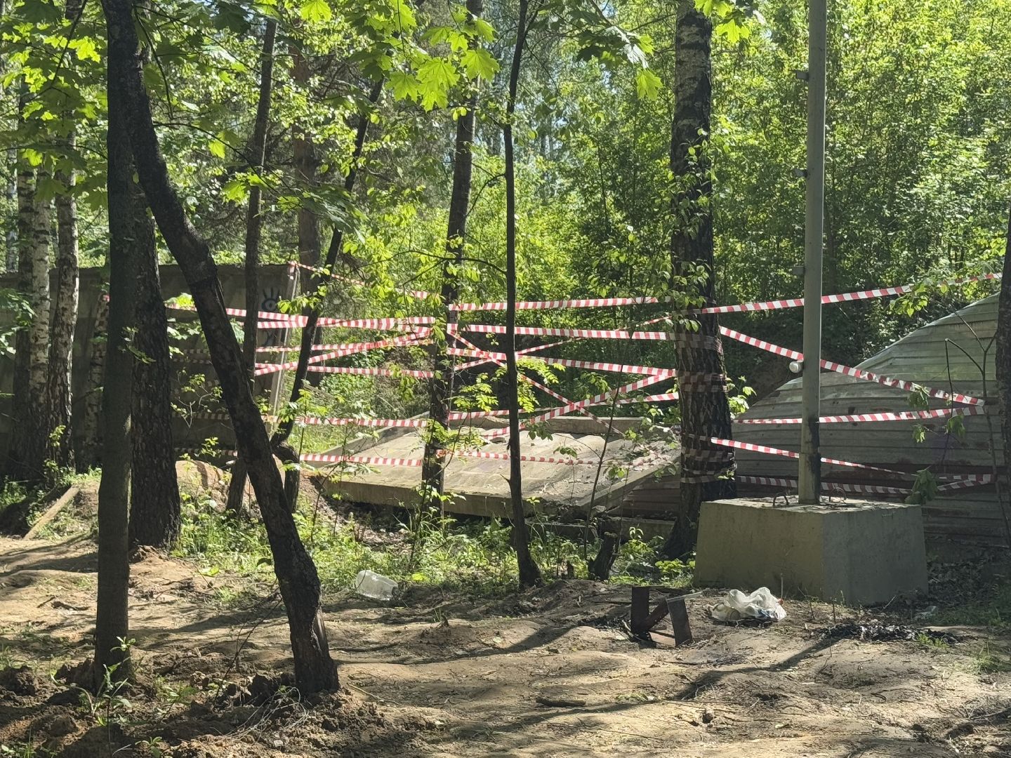 чп, балашиха, военный недострой, стройплощадка,