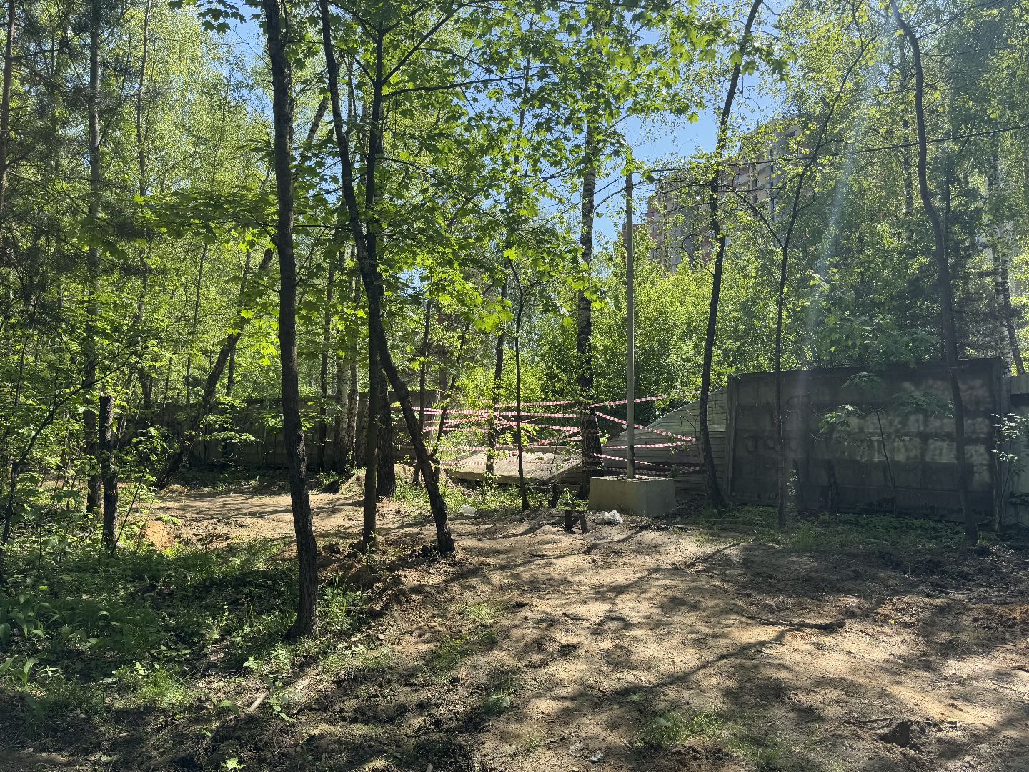 чп, балашиха, военный недострой, стройплощадка,